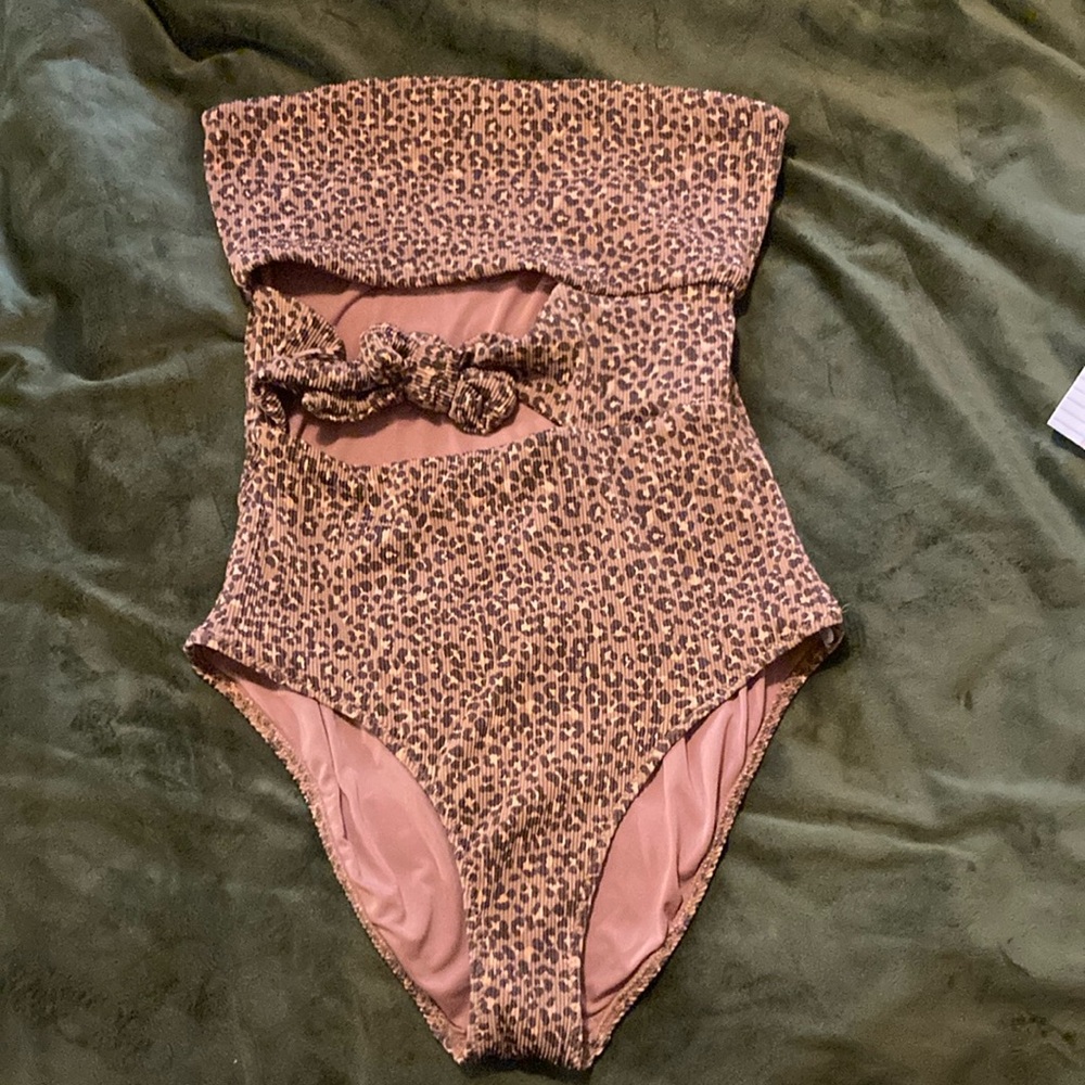 Aerie Leopard one piece